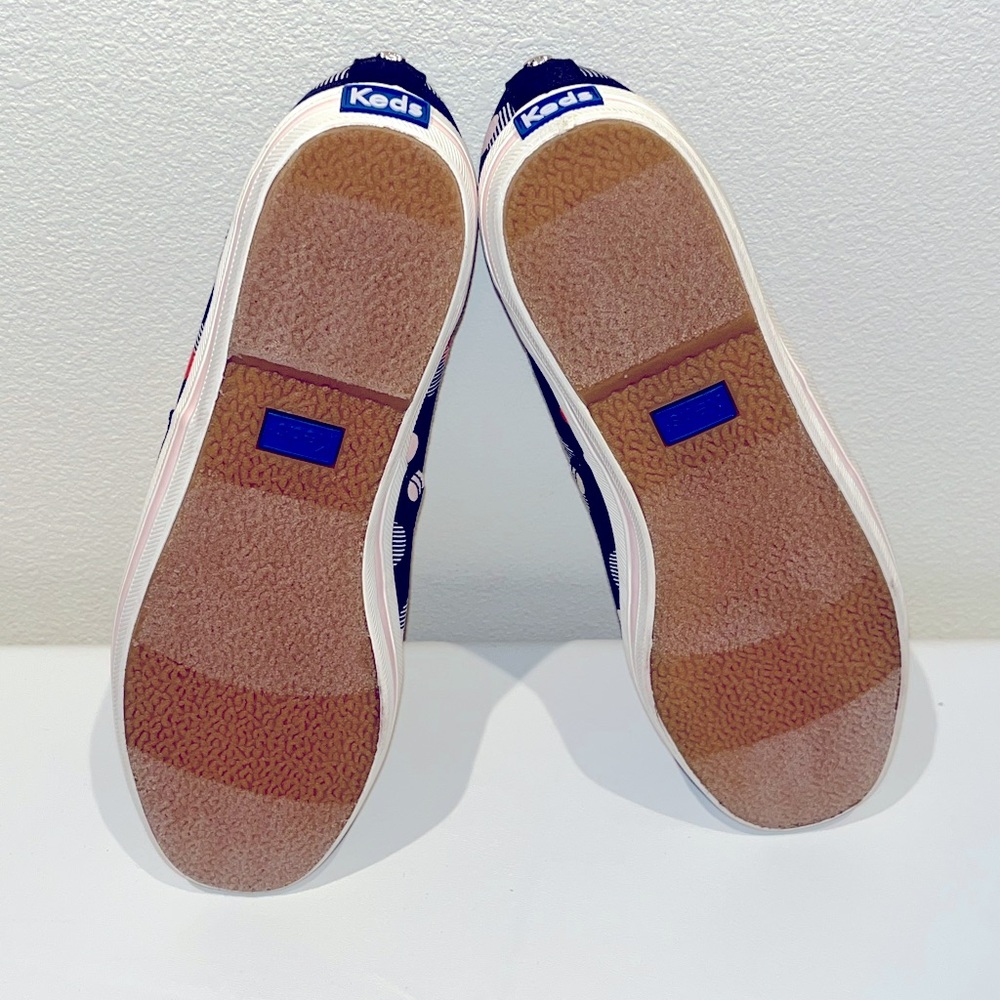 Keds x KATE SPADE Navy Polka Dot Sneakers NEW - Picture 6 of 9